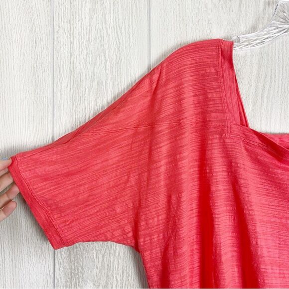 Anthropologie | Coral Deedee Dolman Sleeved Square Neck Top Size Medium - Picture 5 of 6